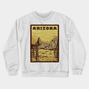 Arizona Beautiful Place Design Crewneck Sweatshirt